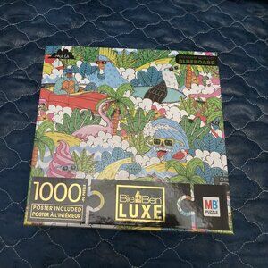 Big Ben Luxe 1000 Jigsaw Puzzle  PARTY TIME Milton Bradley